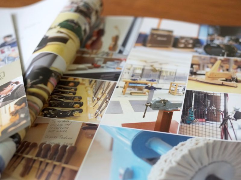 楽器制作専門学校パンフレット 入学案内 学校パンフレット 中綴じパンフレット 冊子 大学 専門学校 高校 パンフレット実績 100人のデザイナー