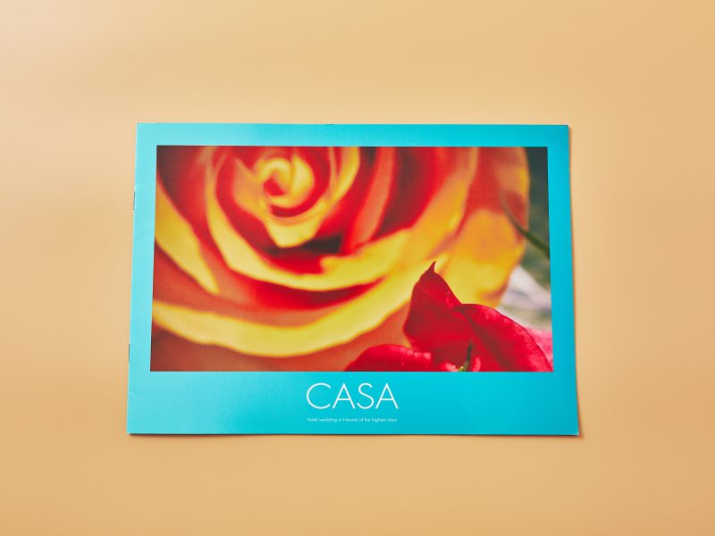 ブライダルパンフレット・表紙デザイン