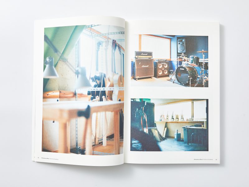 専門学校・入学案内パンフレット・写真集ページ２