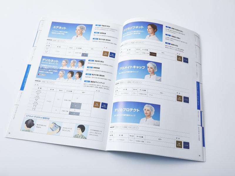 商品カタログ。商品一覧ページ