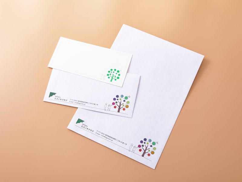 封筒デザイン